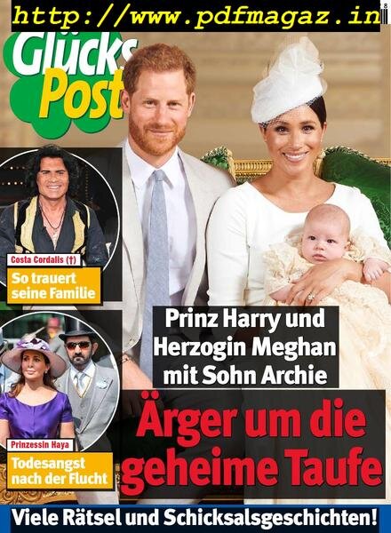 Gluckspost – 11 Juli 2019 Cover