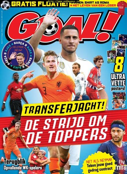 GOAL! – juli 2019 Cover