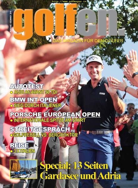 Golfen – August 2019 Cover