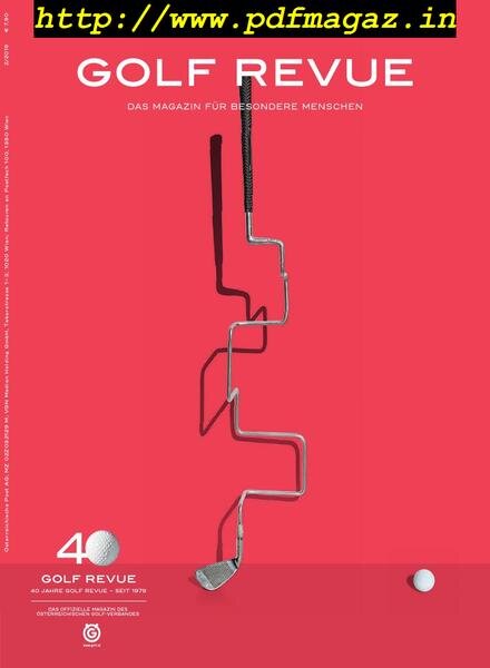 Golfrevue – Juni 2019 Cover