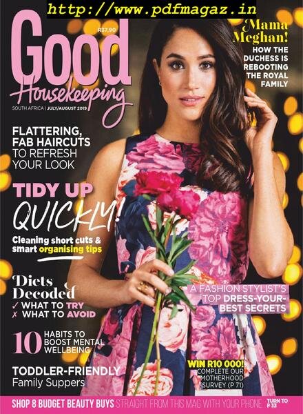 Good Housekeeping South Africa – July 2019 Cover