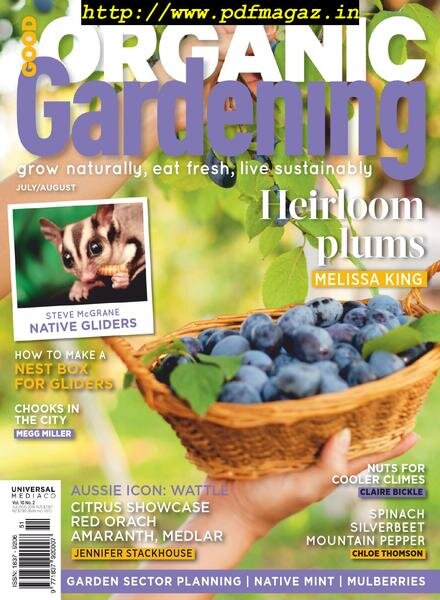 Good Organic Gardening – July-August 2019 Cover