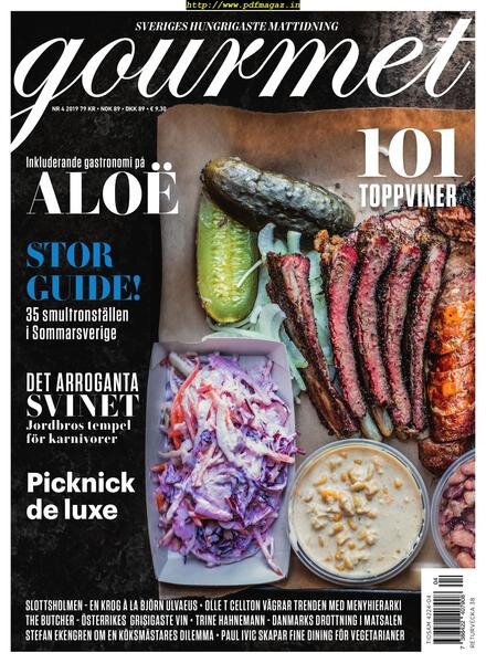 Gourmet – 27 juni 2019 Cover
