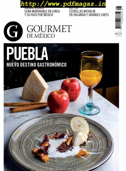 Gourmet de Mexico – julio 2019 Cover