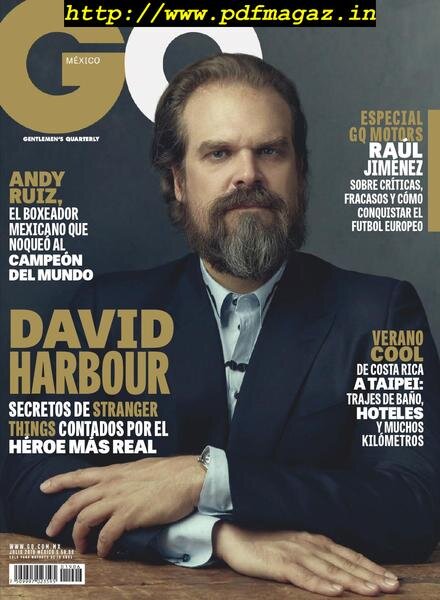 GQ Mexico – julio 2019 Cover