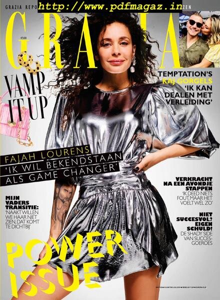 Grazia Netherlands – 19 juni 2019 Cover