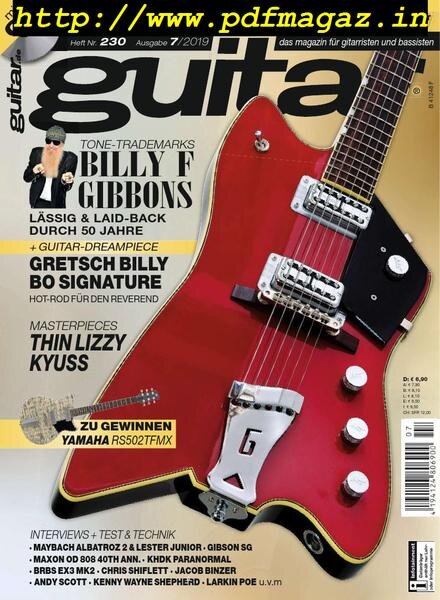 Guitar Germany – Juli 2019 Cover