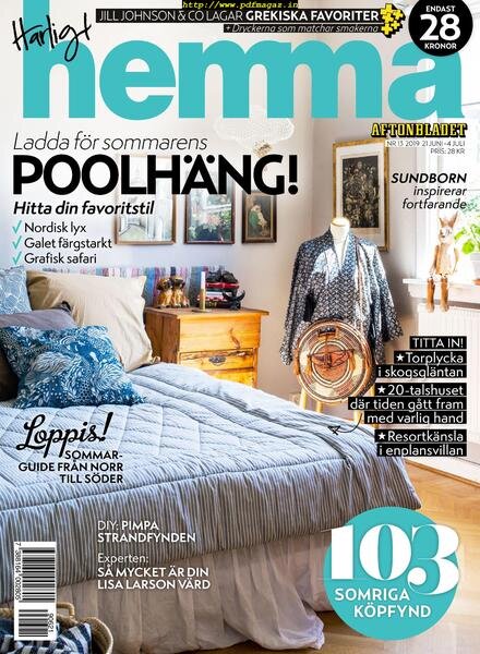 Harligt hemma – 21 juni 2019 Cover