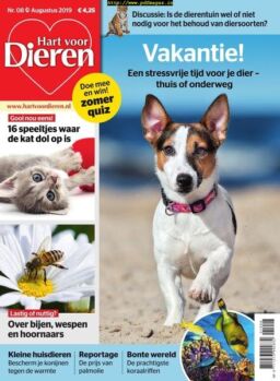 Hart voor Dieren – augustus 2019