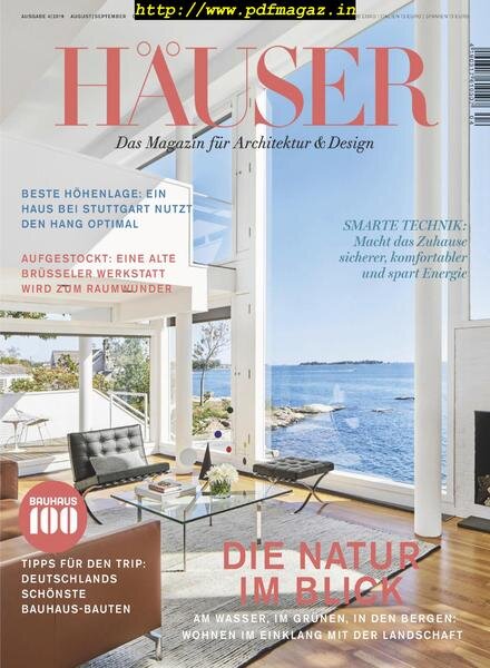 Hauser – August-September 2019 Cover