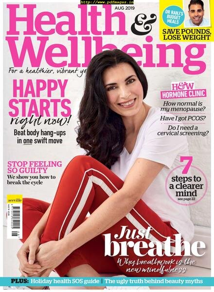Health & Wellbeing – August 2019 Cover