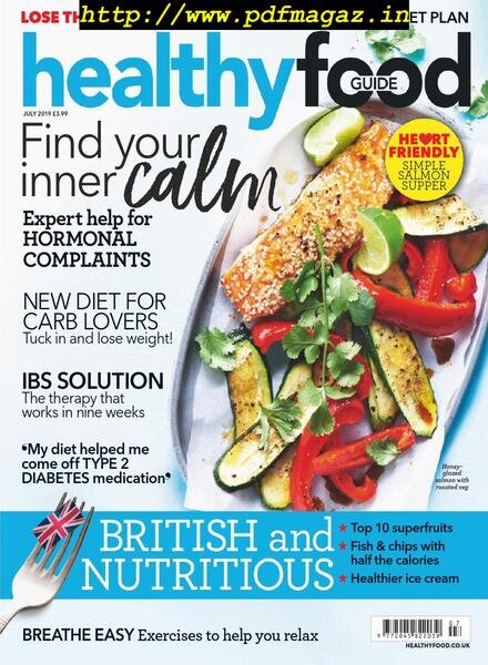 Healthy Food Guide UK – July 2019 Cover