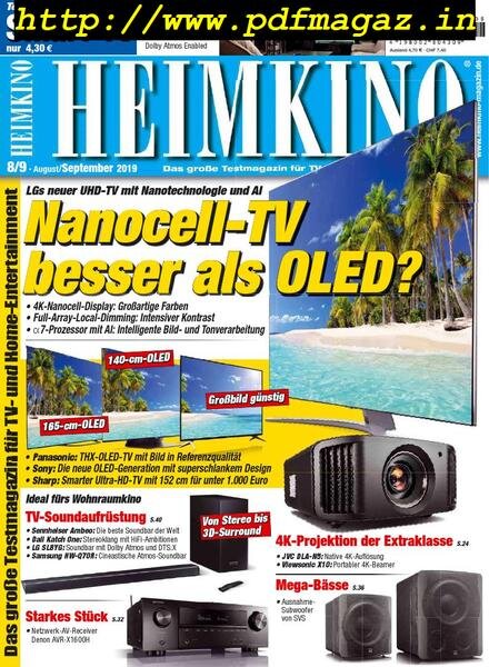 Heimkino – August-September 2019 Cover