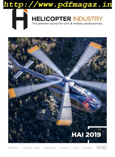 Helicopter industry – Issue 96, 2019 Cover