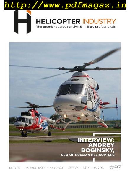 Helicopter industry – Issue 97, 2019 Cover