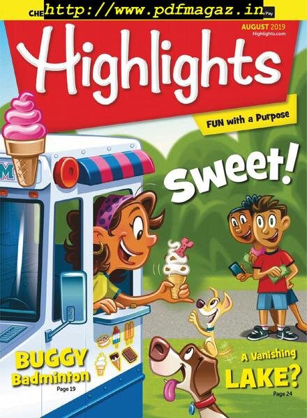 Highlights for Children – August 2019 Cover