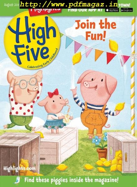 Highlights High Five – August 2019 Cover