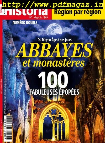 Historia – juillet 2019 Cover