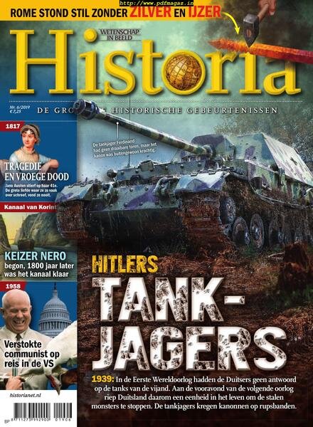 Historia Netherlands – juli 2019 Cover