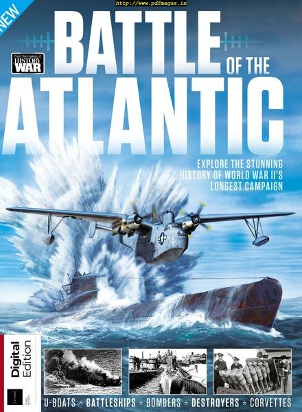 History of War Battle of the Atlantic – June 2019 Cover