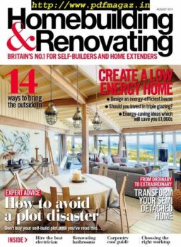 Homebuilding & Renovating – August 2019