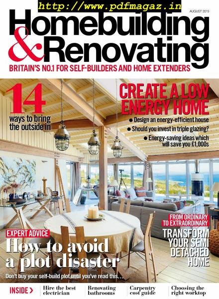 Homebuilding & Renovating – August 2019 Cover