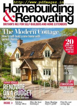 Homebuilding & Renovating – September 2019