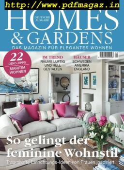 Homes & Gardens Germany – Juli 2019