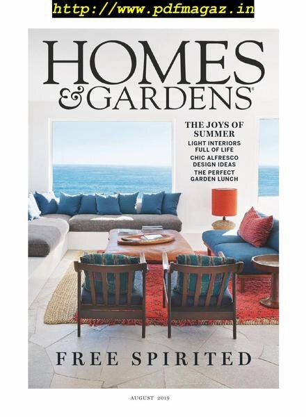 Homes & Gardens UK – August 2019 Cover