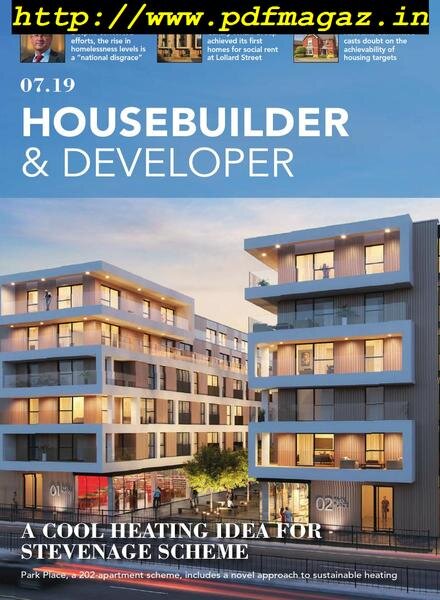 Housebuilder & Developer (HbD) – July 2019 Cover