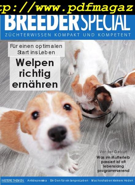 HundeWelt Breeder Special – Nr.3, 2019 Cover