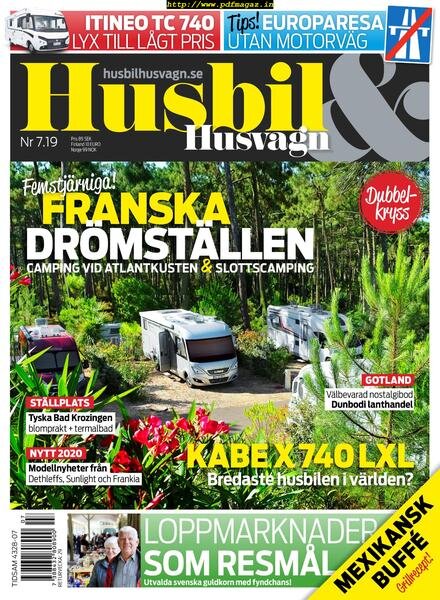 Husbil & Husvagn – 18 juni 2019 Cover