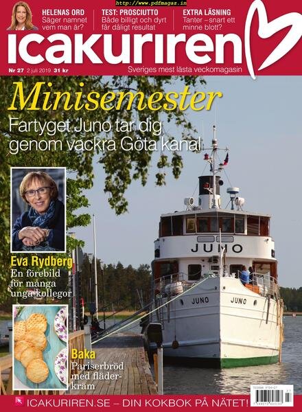 Icakuriren – 02 juli 2019 Cover