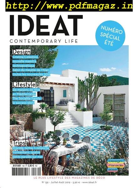 Ideat France – aout 2019 Cover