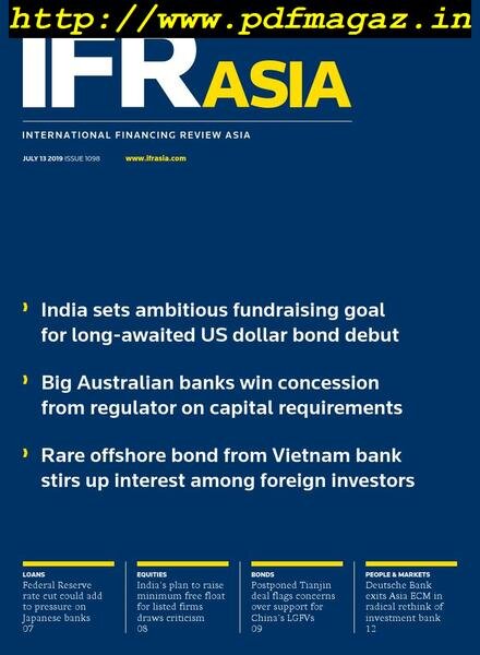 IFR Asia – July 13, 2019 Cover