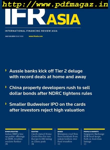 IFR Asia – July 20, 2019 Cover