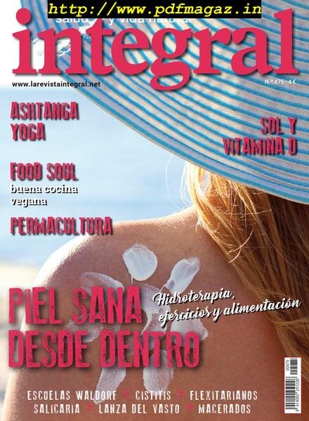 Integral – julio 2019 Cover