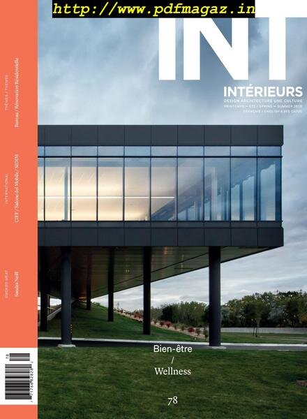 Interieurs Magazine – N 78, 2019 Cover