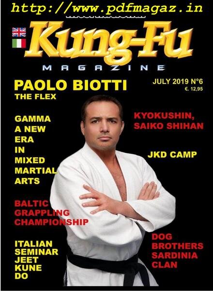 International Kung Fu Magazine – July 2019 Cover