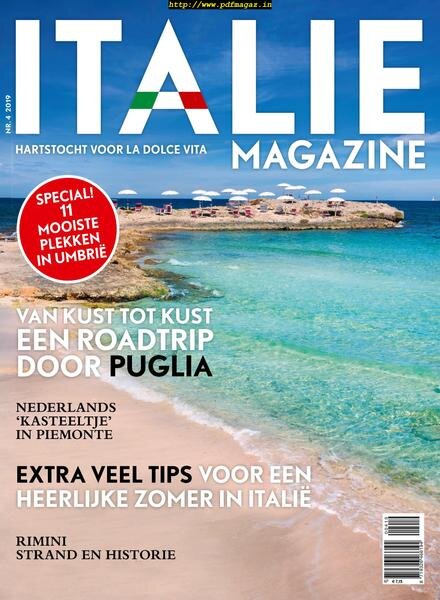 Italie Magazine – juni 2019 Cover