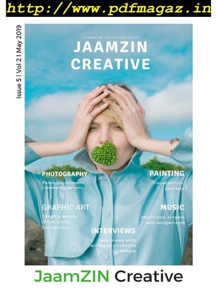 JaamZIN Creative – May 2019 Cover