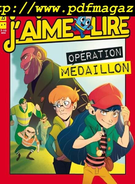 J’Aime Lire – Aout 2019 Cover