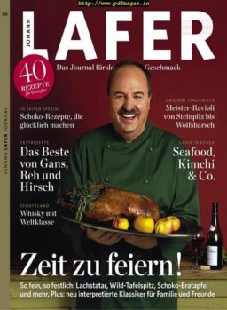 Johann Lafer Journal – Dezember 2018