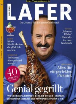 Johann Lafer Journal – Juli 2019