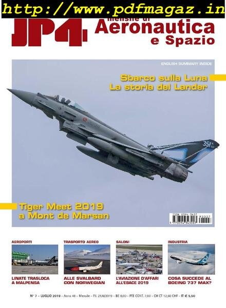 JP4 – Luglio 2019 Cover