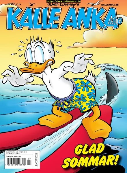 Kalle Anka & Co – 02 juli 2019 Cover