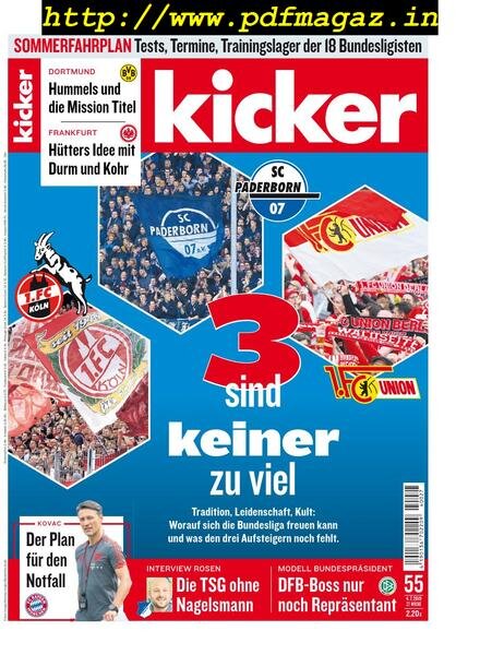 Kicker – 04 Juli 2019 Cover