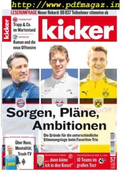 Kicker – 11 Juli 2019