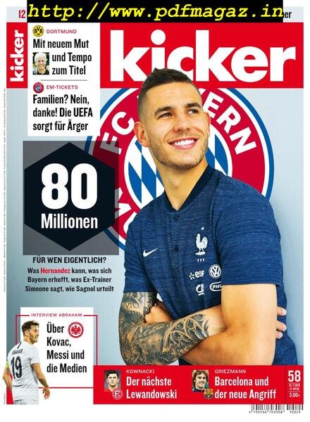 Kicker – 15 Juli 2019 Cover