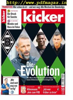 Kicker – 18 Juli 2019